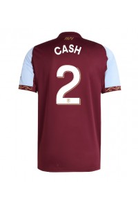 Aston Villa Matty Cash #2 Jalkapallovaatteet Kotipaita 2025-26 Lyhythihainen